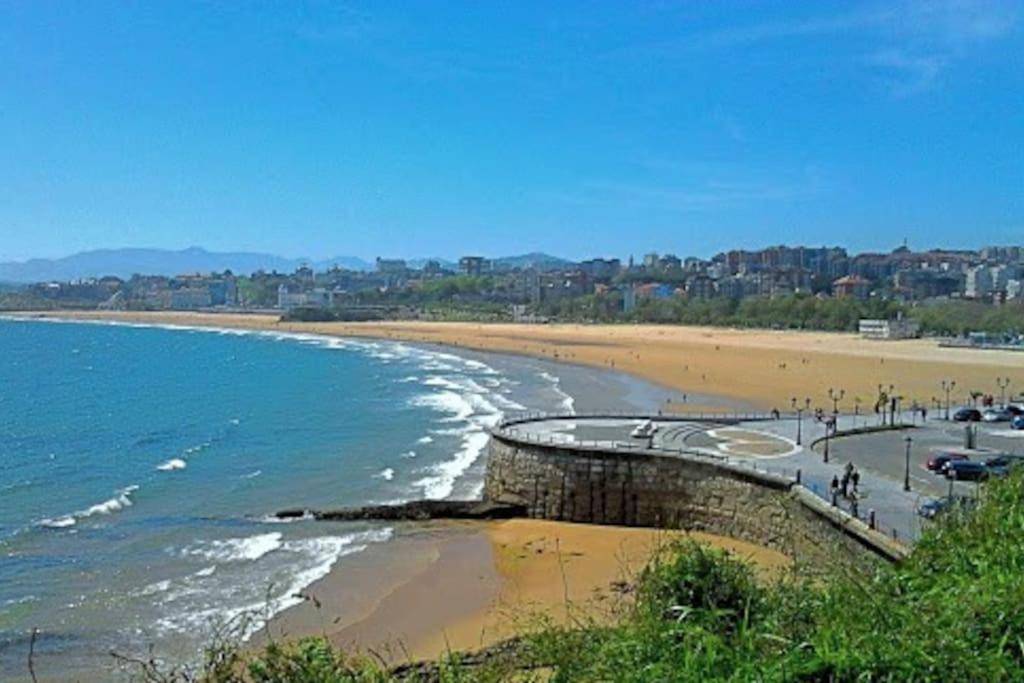 Bajo Con Terraza A 5 Min De La Playa Villa Santander Ngoại thất bức ảnh